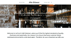 Desktop Screenshot of cafecalamari.com